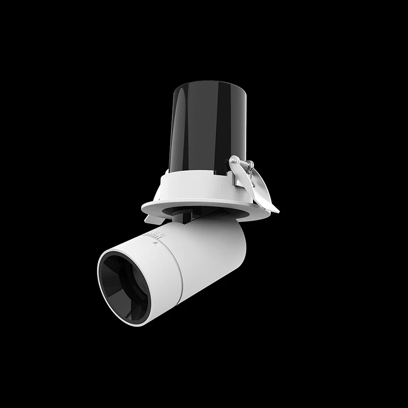  High Quality Modern 7w 12W 20W 30W Smart Wifi Dimmable Adjustable Trimless Ceiling Anti Glare Downlight LED Recessed Spotlight 7w 