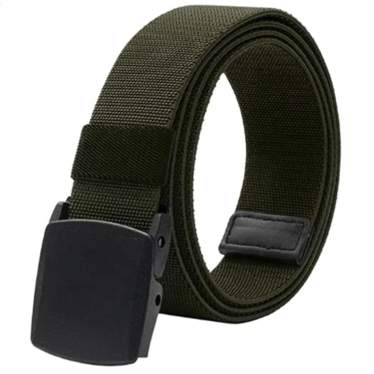 Nylon Belts for Men Adjustable Tactical Style Webbing Outdoor Belt