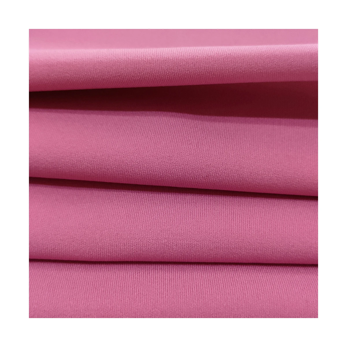 
Two sided knitted interlock fabric microfiber high elastic stretch fabric for sportswear 