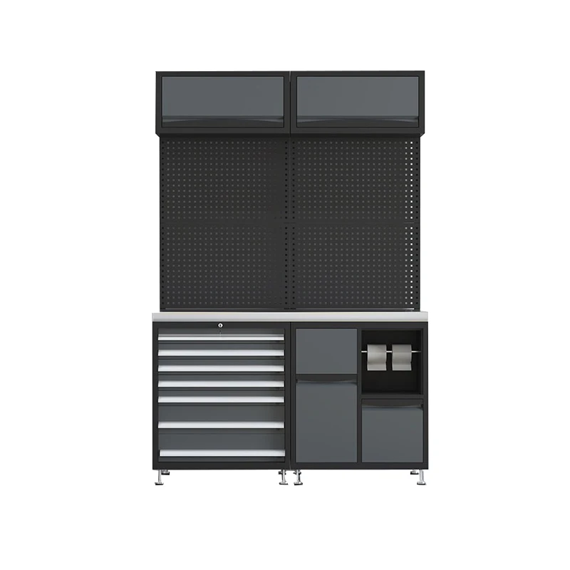 Durable Steel Cabinets Garage Workbench Design Tool Storage Cabinet Drawer Heavy Duty Tool Chest System Metal