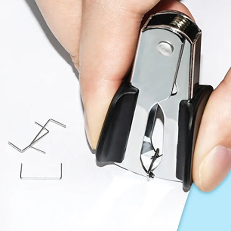 Mini Staples Remover Comfortable Extra-wide Finger Grips Heavy Duty Portable Paper Staple Remover for Removing Standard Staples