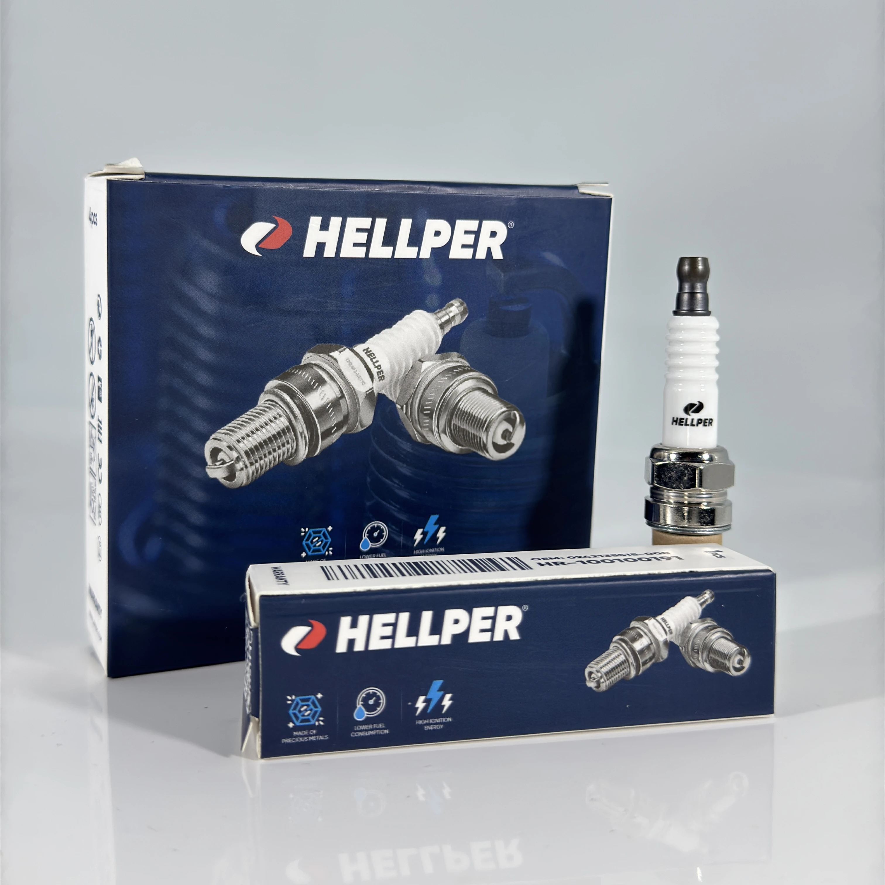 Hellper Spark Plug 0242229654 242229654 APP3923 242240566 K20PBR-S10 2288 2397 2513 2848 3583 7998 for BMW VOLVO Mercedes-Benz