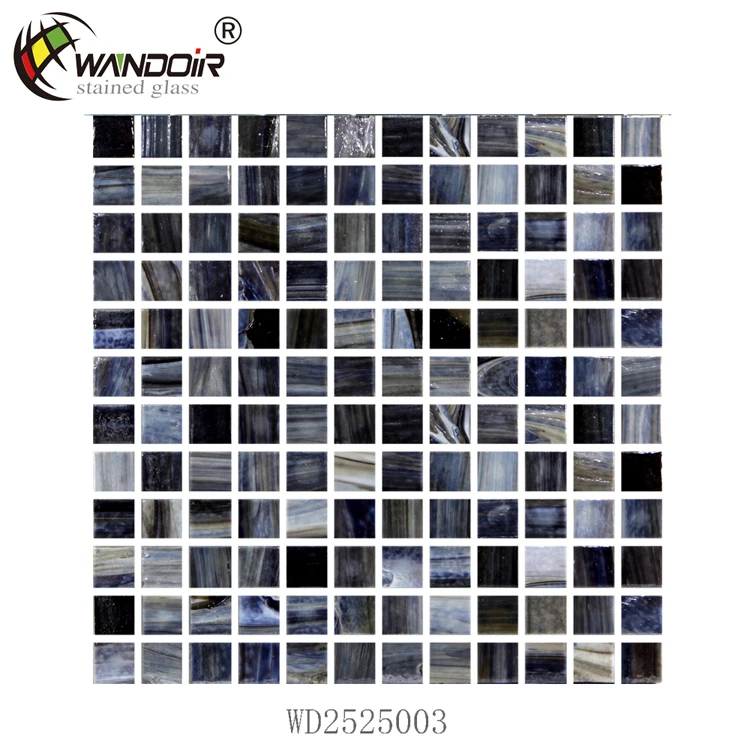 Стеклянная мозаичная плитка для кухни, роскошная плитка для ванной комнаты, мозаичная плитка смешанного дизайна из стекла, витражные листы