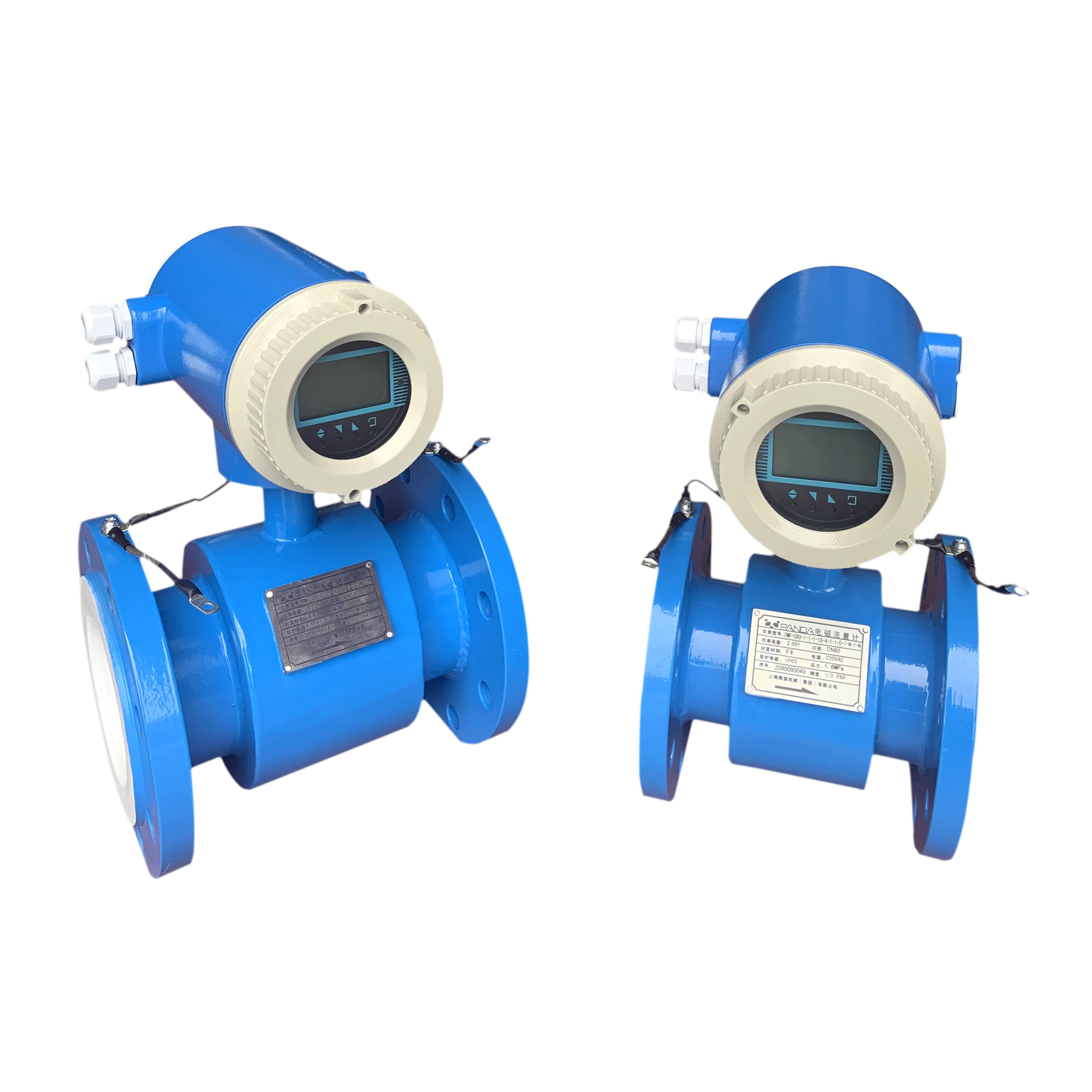 Integrated Magnetic Flowmeter Caudalimetro dn50 dn80 dn100  RS485 Digital Water Electromagnetic Flow Meter