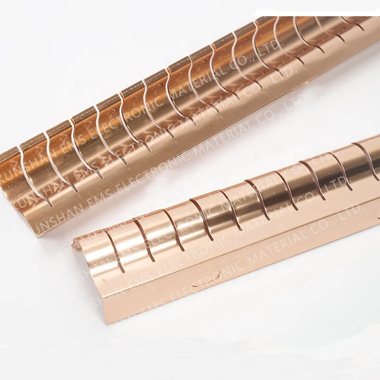 Manufacturer Customize High Tensile Strength EMI Finger Stock Gaskets For EMC Shielding