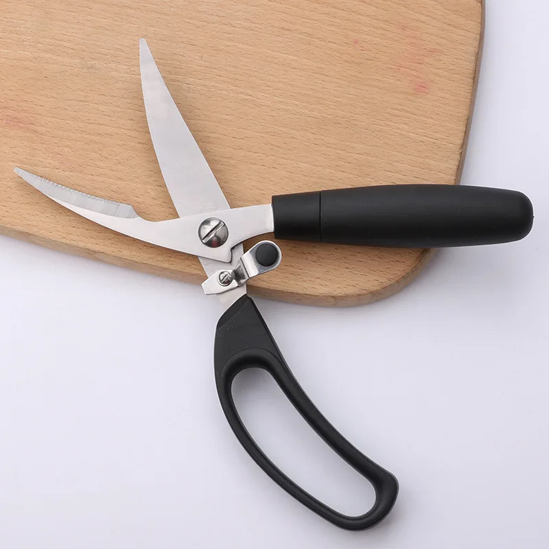 Wholesale premium quality kitchen heavy Shear stainless steel poultry shears multifunctional scissors