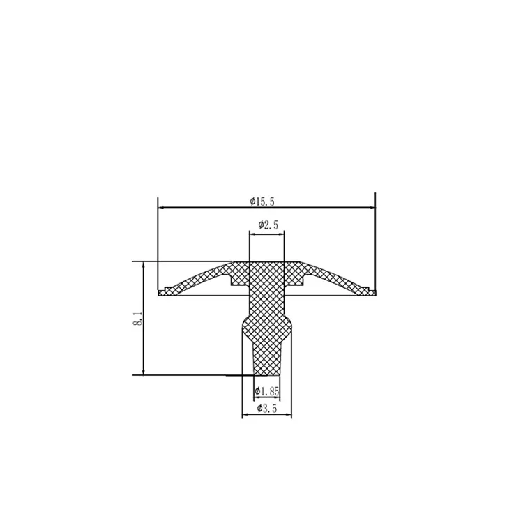 DLSEALS OEM One Way Check Valve Silicone Air Rubber Umbrella valve cover gasket