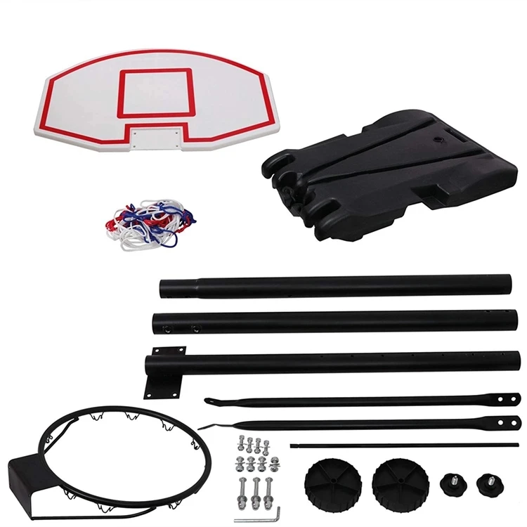 Street Basketball Hoop Stand Outdoor Playing Sport Game Basketball Rim Basketball Net