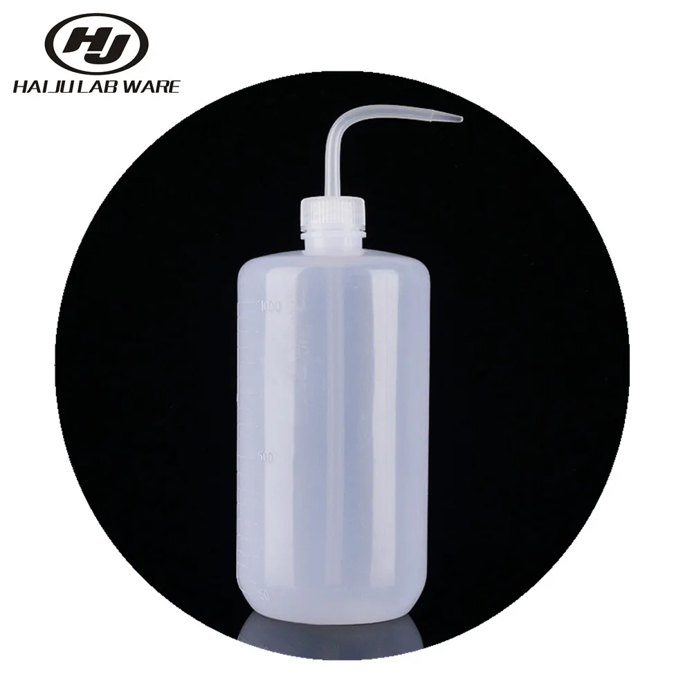 HAIJU Lab Laboratory Chmecial Plastic Hand 1000ml Wash Bottle