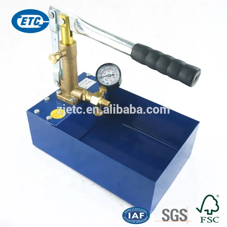 New Arrival Wholesale 160Bar Hand Operated Hydraulic Pressure Test Pump