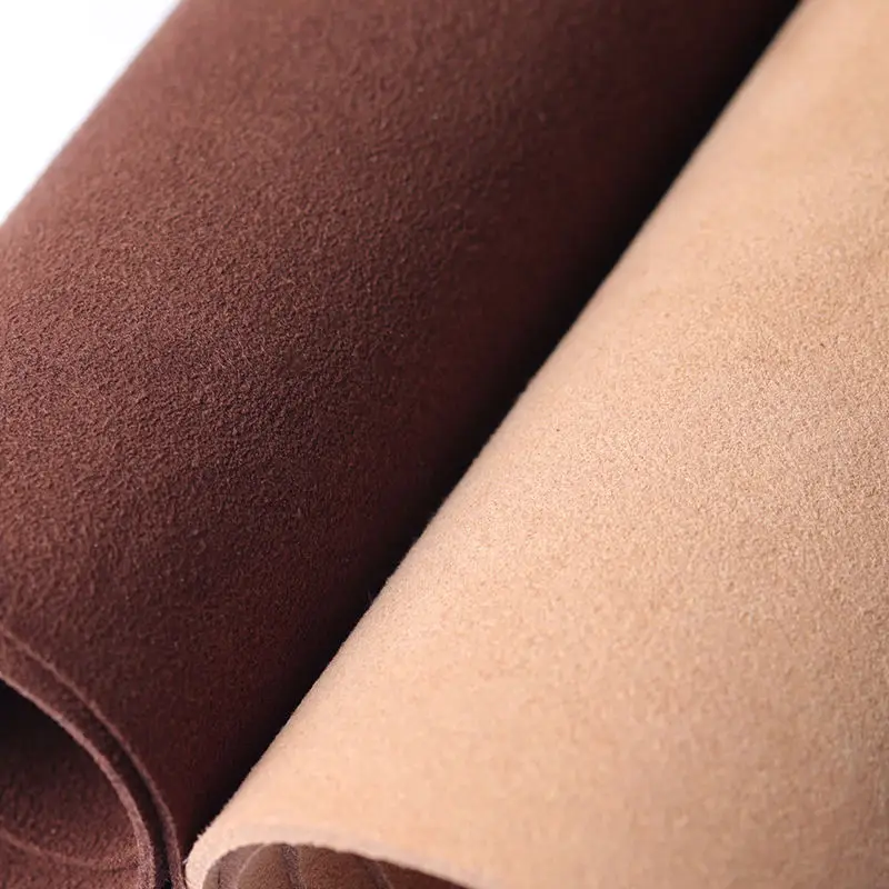 Wholesale microfiber suede Eco-Friendly Faux Nappa Leather Automotive Upholstery leather For Car Seat Covers