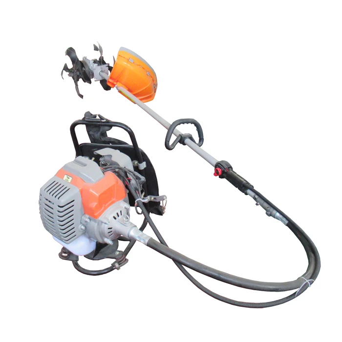 Hot Sales Soil Pumping Multi functional Gasoline Engine Lawn Rotary Cultivator Lawn Mower