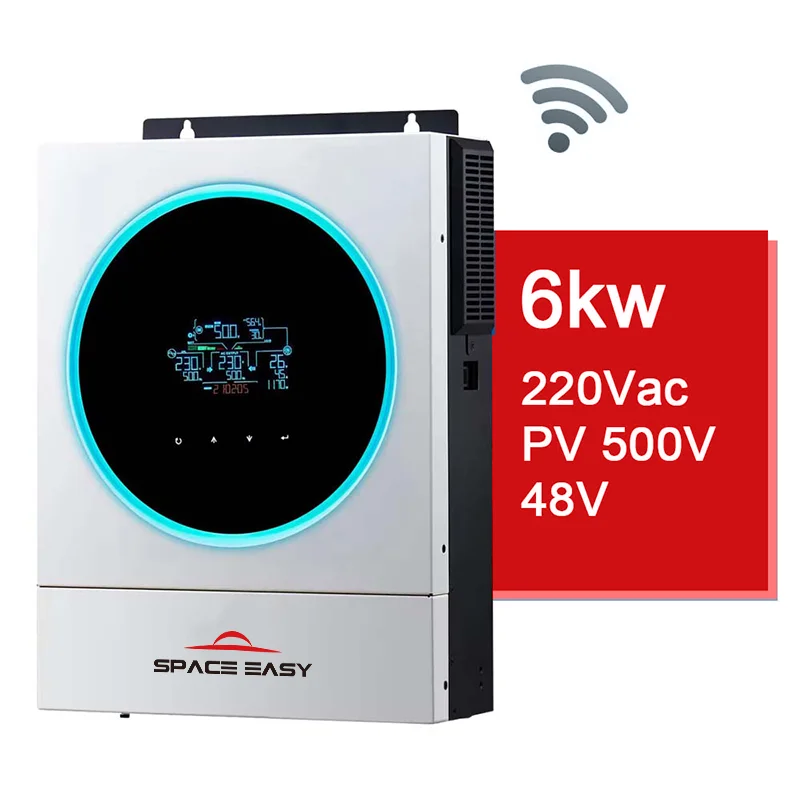 48V Two MPPT Charger 500vdc Dual Output 150A 10KW 12KW 15KW Split Single Phase Max.PV 11000W Solar Hybrid Inverter Charger