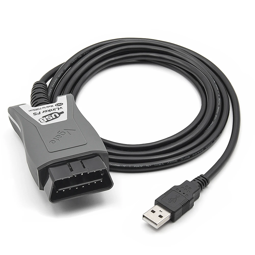 Vgate vlinker FS ELM327 для Ford Mazda FORScan HS/MS-CAN ELM 327 OBD2 OBD 2 Автомобильный USB OBDII диагностический сканер Интерфейс Инструменты