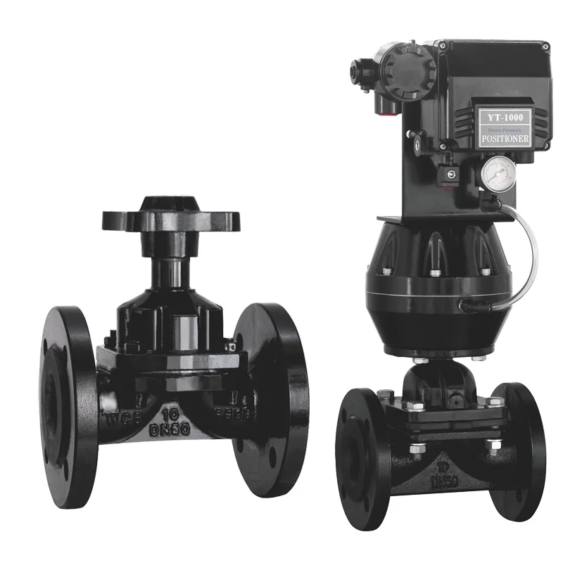 High Quality Double Pneumatic Diaphragm Valve With Wholesale Price