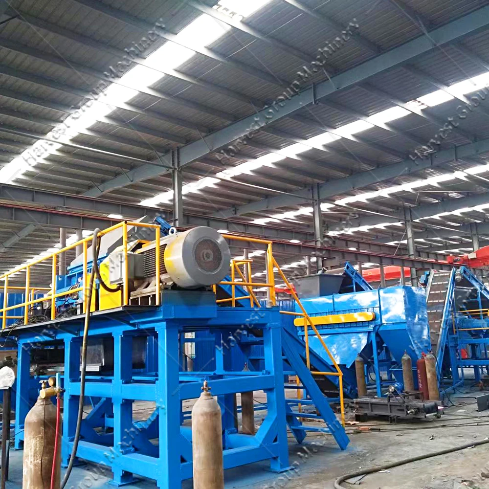 High Productivity Factory PLC Automatic tyre machine recycle tire recycling machinery