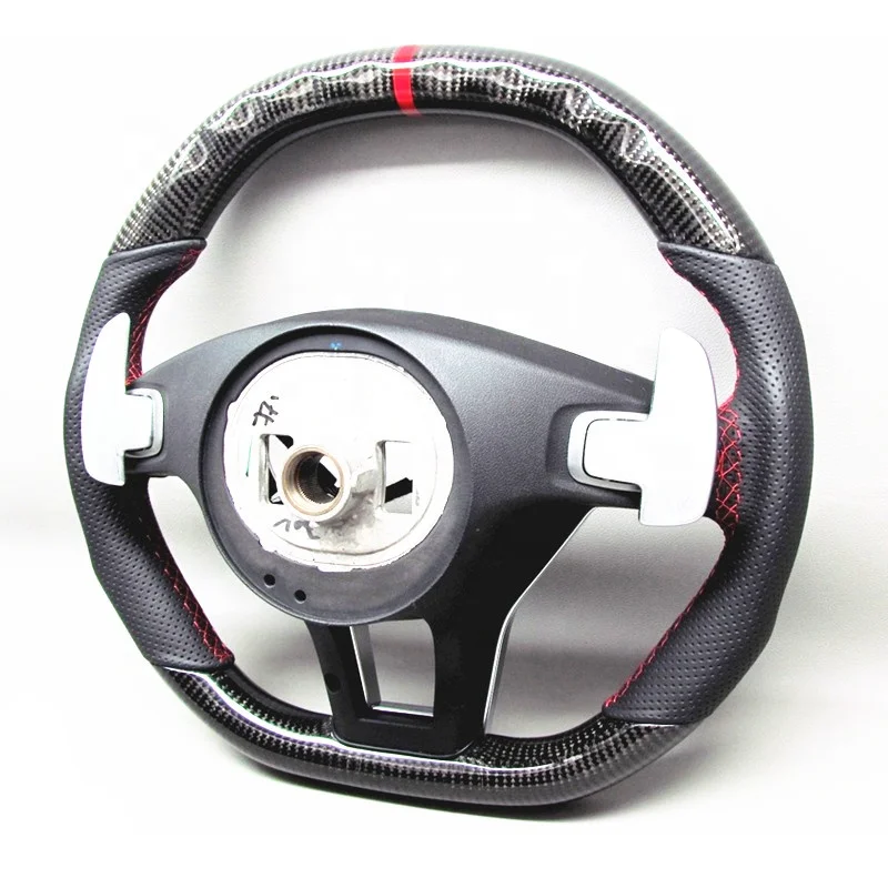 AUTO RACING CAR STEERING WHEEL  FOR Mercedes-Benz CLS63 C63 E63 CLA45 A45 AMG CARBON  FIBER STEERING WHEEL
