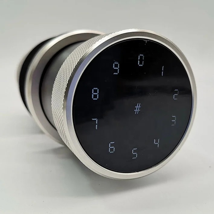  Алюминиевый сплав Круглый шаровой замок TTLOCK TUYA APP WIFI цифровой электронный со сканером отпечатков пальцев Умный Замок для домашней