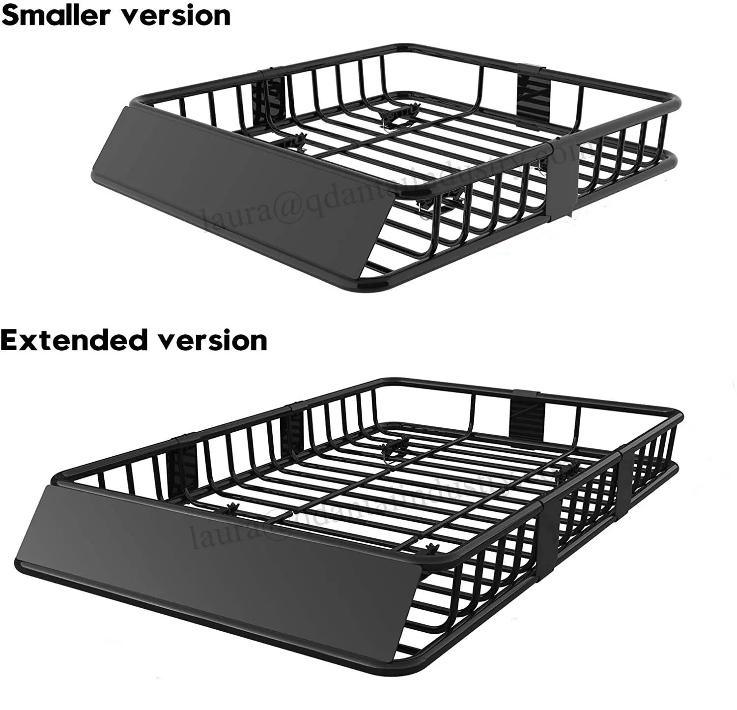 Багажник на крышу с увеличением в 150 фунтов, 64x39x6 дюймов