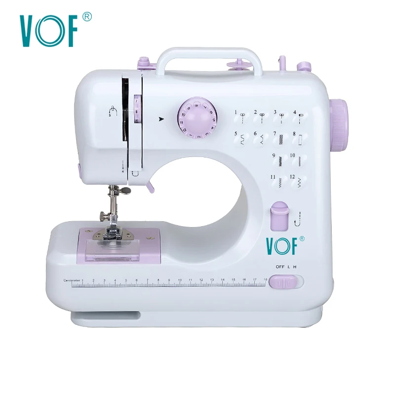 maquina de cocer convenient wholesale leather cordless 12 stitches home use small button hole electric mini sewing machine