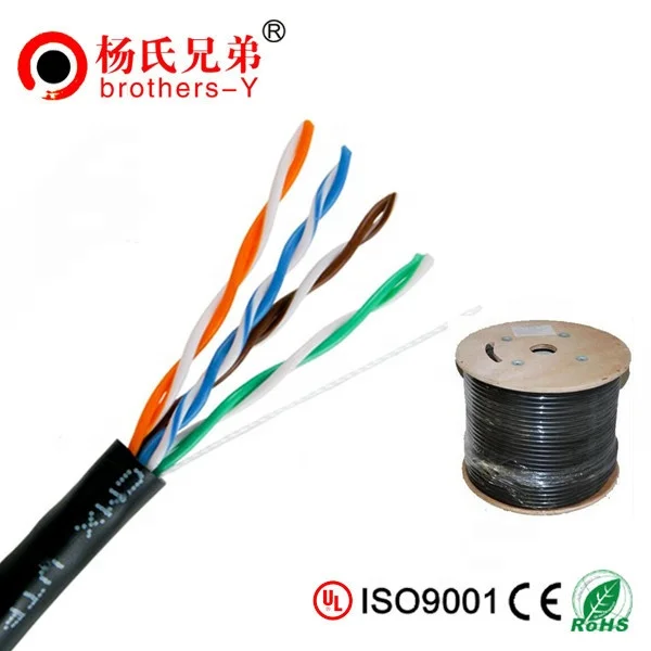 4 пары кабелей cat 5e 305 м cat5e по лучшей
