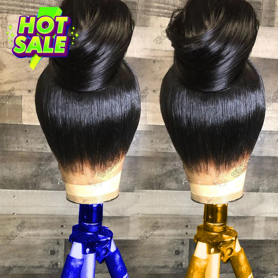 360 парик из кудрявых волос с прозрачными 360