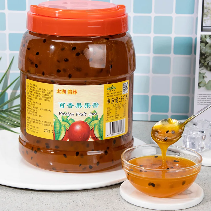 Концентрированный Фруктовый Сок для страсти фруктовый варенье Прямая продажа с завода по производству молочного чая Тайвань
