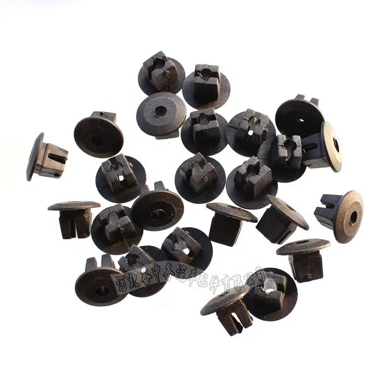100pcs/bag Headlight Buckle Fixing Spacer Buacket Fastener Clip Nut Grommet Fender Apron Retainer Plastic Clips for Hyundai