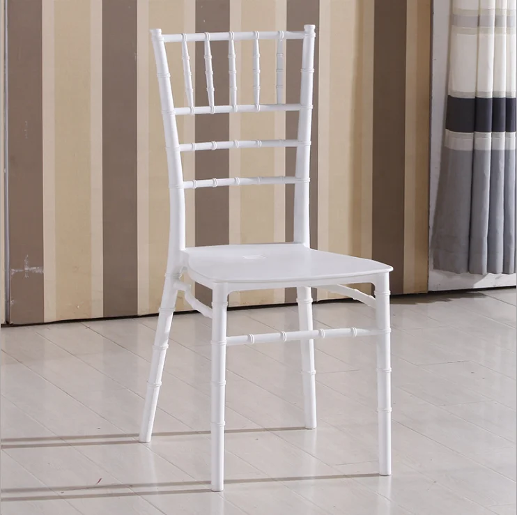 Wholesale Clear Chavari Chairs Hotel Cheaper Chivari Chairs Plastic Events Wedding White Chiavari Chair