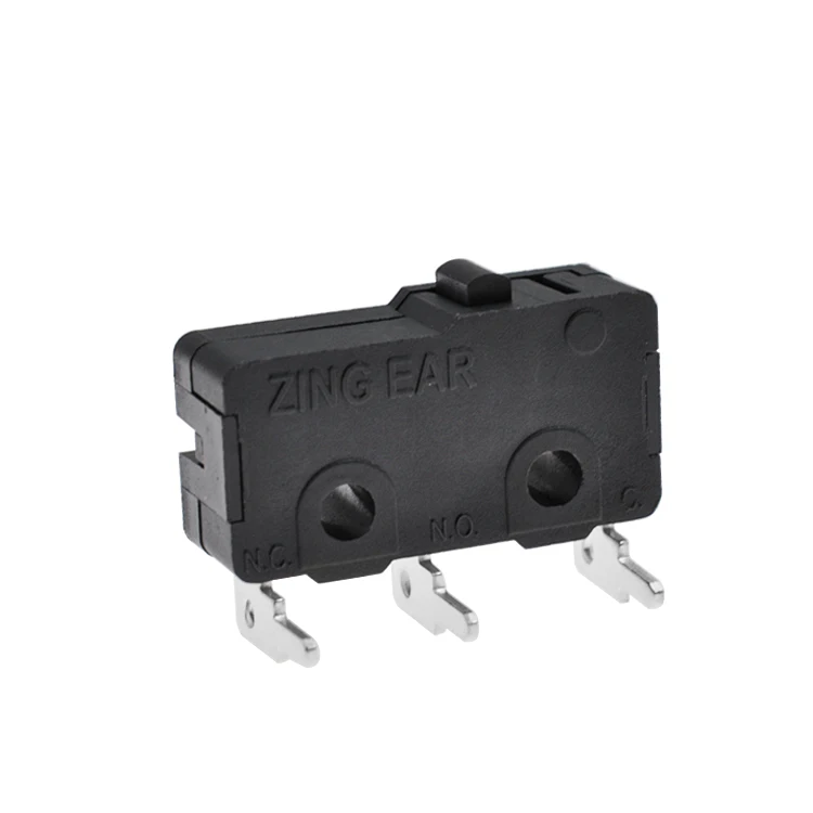 25T125 5E4 5A 125/250VAC 30VDC 1mm Travel 3 Pin PCB Snap Action Limi Tact Mini Right Angle Micro Switch