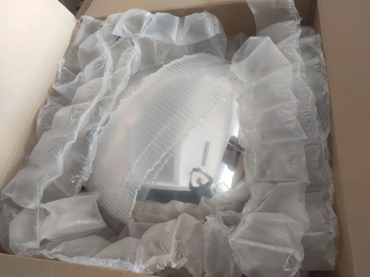 factory wholesale PC acrylic round indoor secuiry decorative street convex spherical mirror