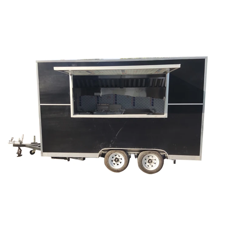 Best Quality Hot Dog Cart Round Sandwich Trailer Food Trucks trailer cart Food trailer for Sale in China