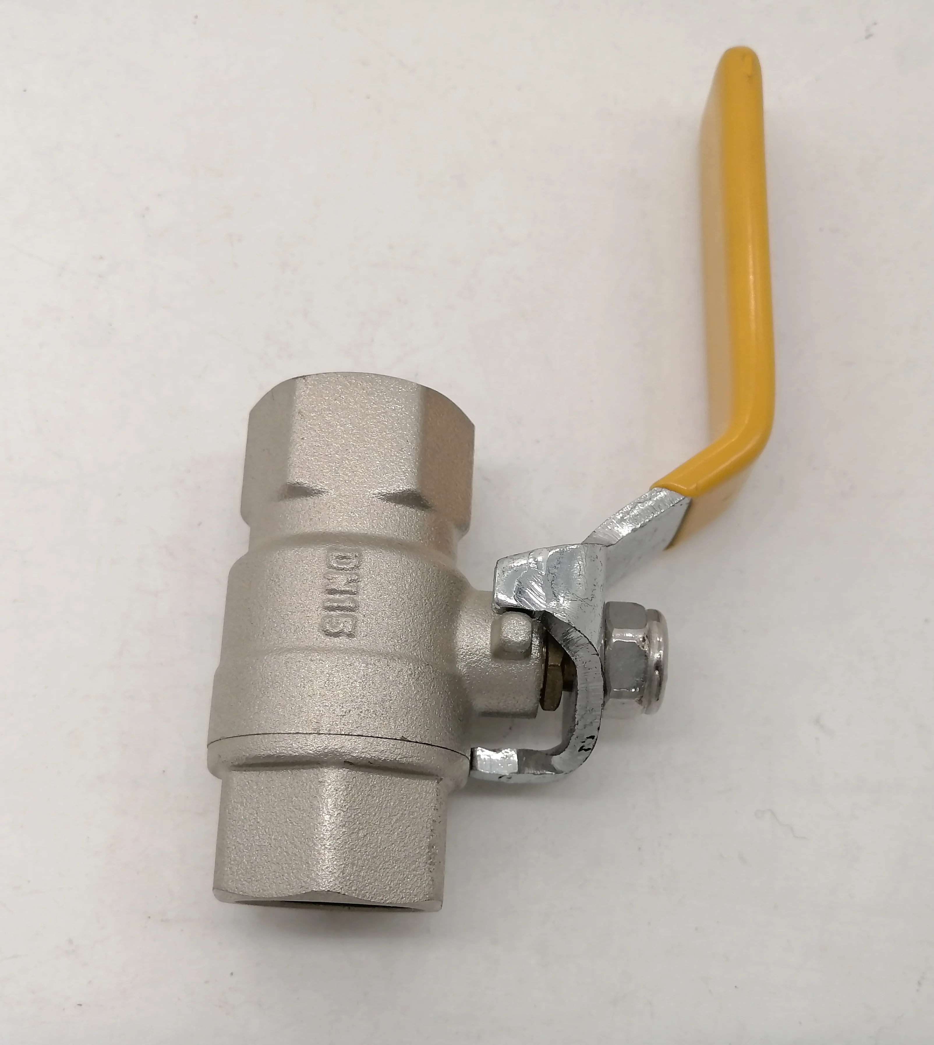 Customize service nickel plating F/F BSP thread bronze ball valve