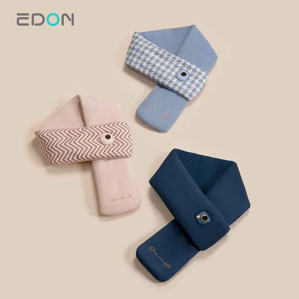 Trending products 2023 new arrivals winter heated neck wrap usb electric rechargeable warm heat scarf  with 3 heat settings
