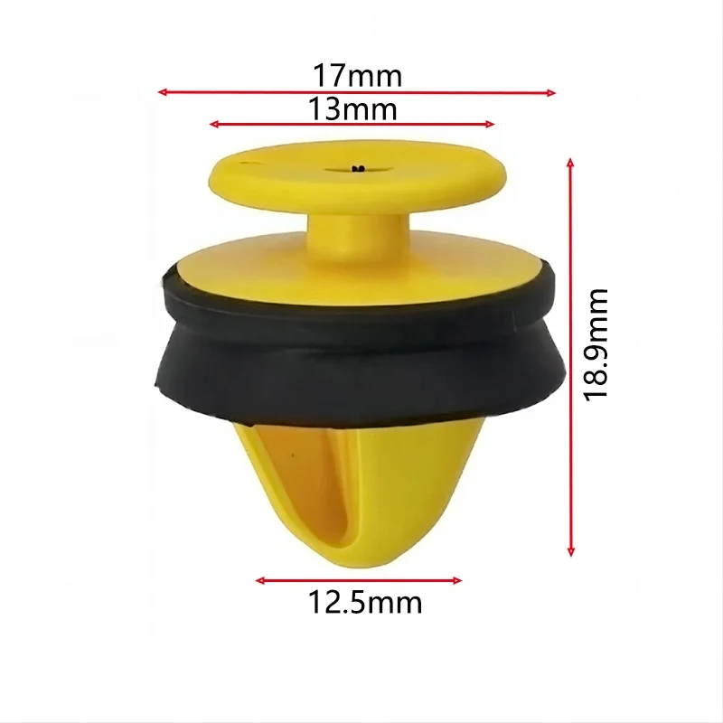 Suitable for Ford tailgate spoiler nylon clip side skirt door guardcar clip   multiple models suitable for fastening clips