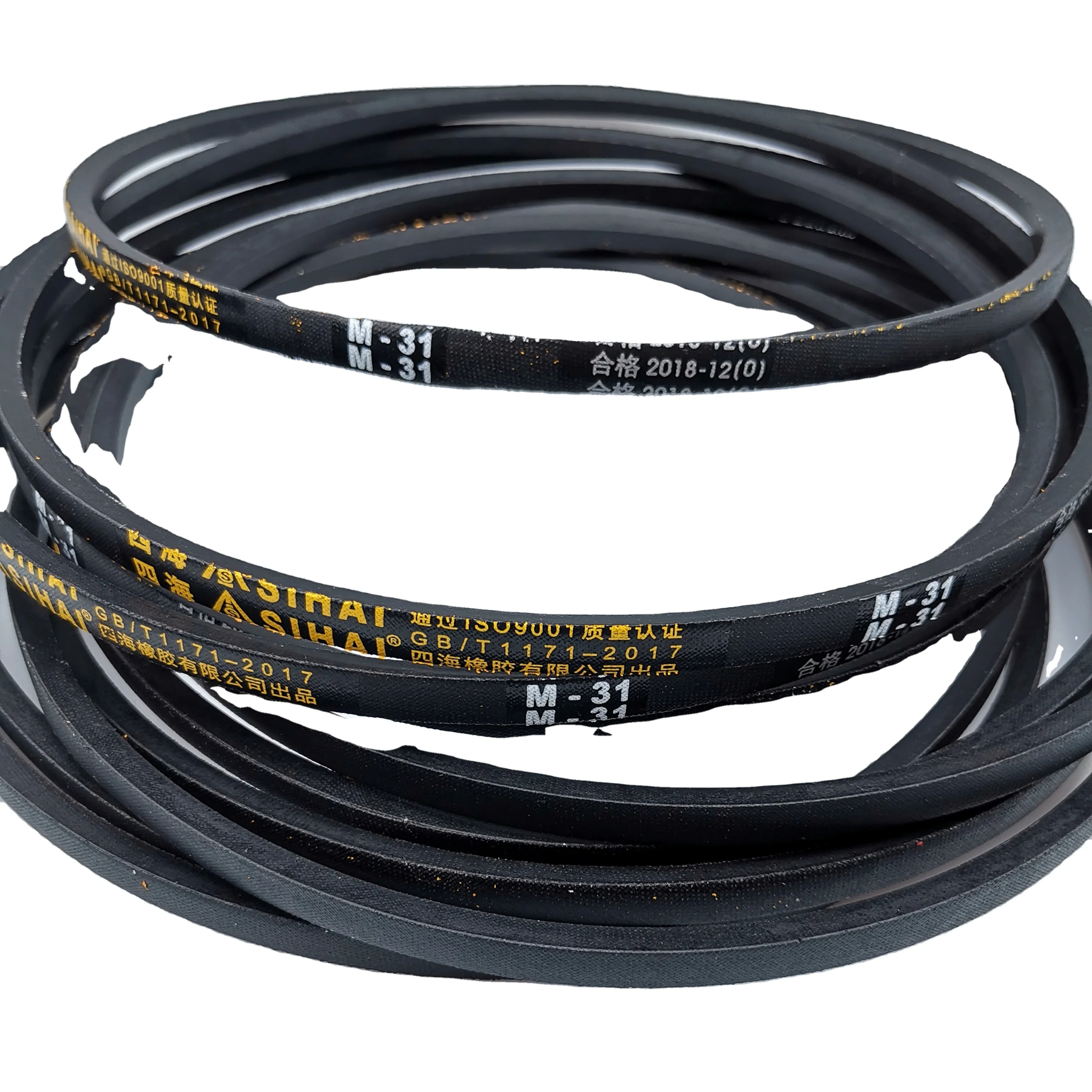 China Classical Engine Washing Machine Offer Poly Wrapped Rubber Belts