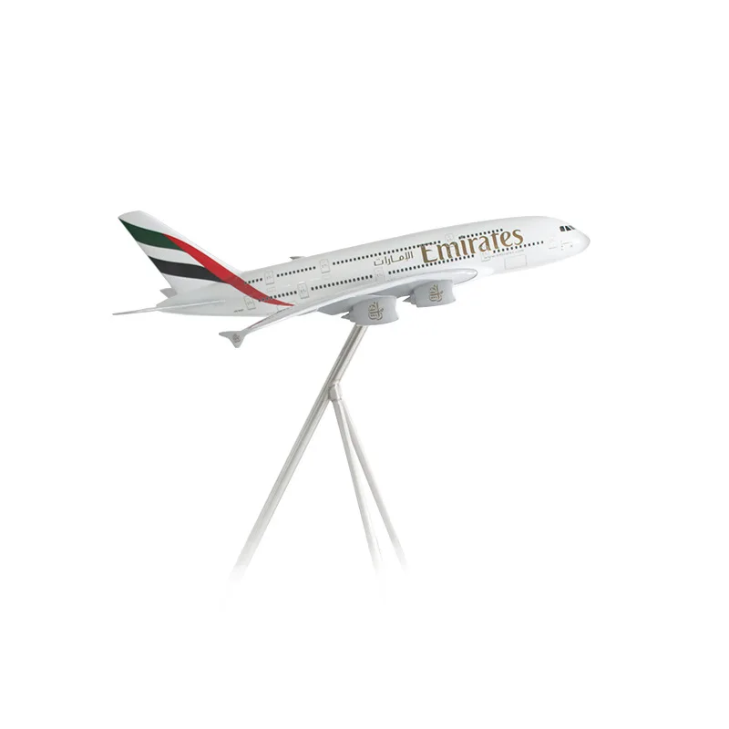 120cm Emirates Airline A380 1/60 Large Scale Model Aircraft for Display