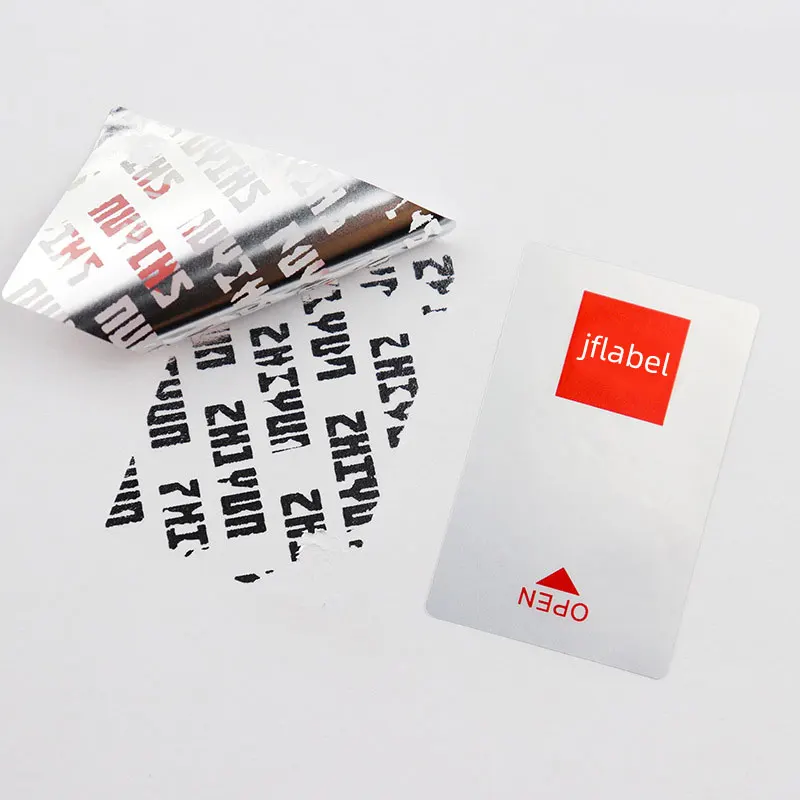 Manufacture custom popular thermal perfume label pvc label sticker for daily necessities