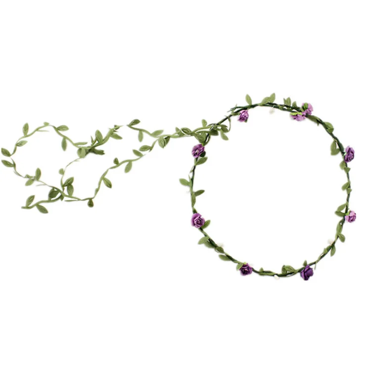 Factory Bohemian Style Wedding Bride Bridal Headdress Floral Flower