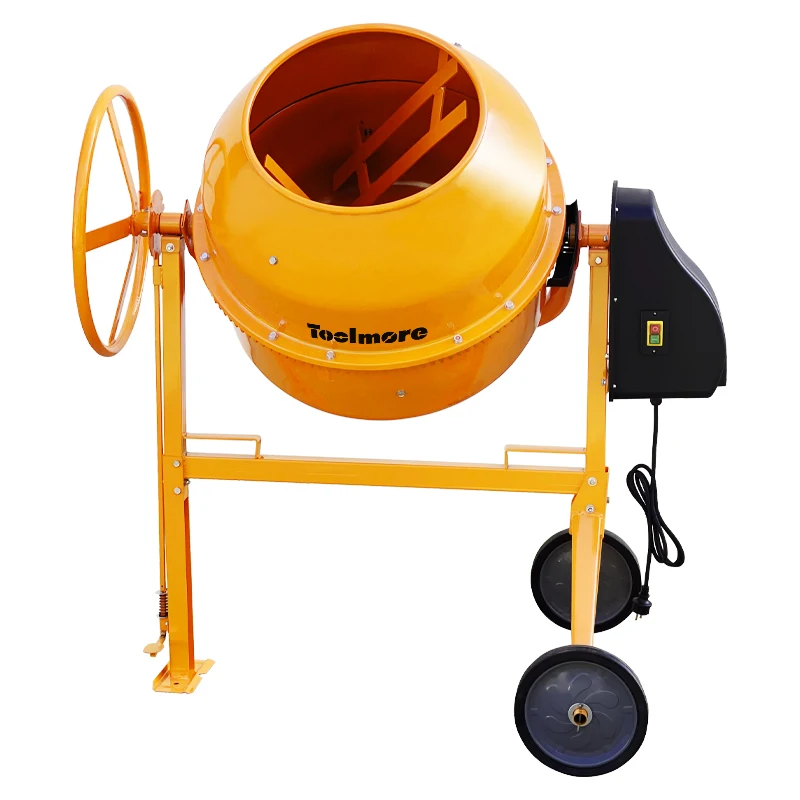 240L electric concrete mixer mobile concrete cement mixer construction industry