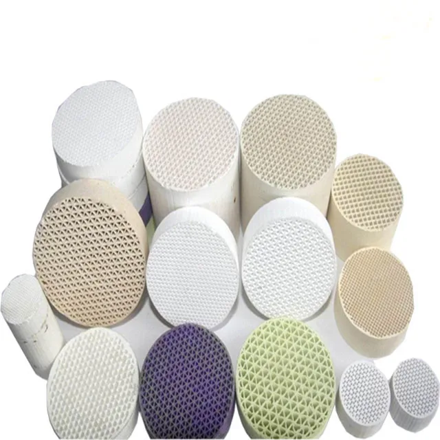 Ceramic Honeycomb Catalytic Converter Substrate Auto Cars For Cars /Gas Burner Refractory Cordierite Honeycomb Ceramic