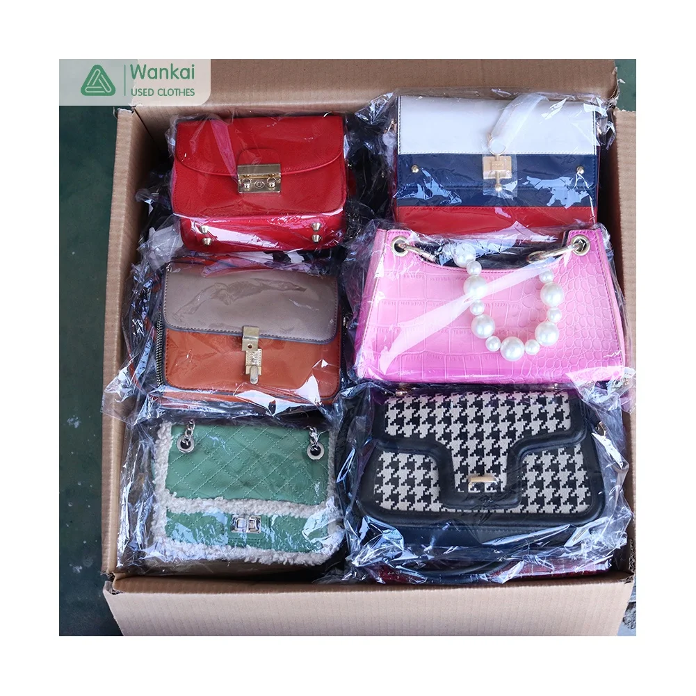 CwanCkai Hot Sales Top Used Bags Asia Branded Ladies Bales Second Hand, Nice Luxury Bags Women Secondhand Bags Bales Wholesale