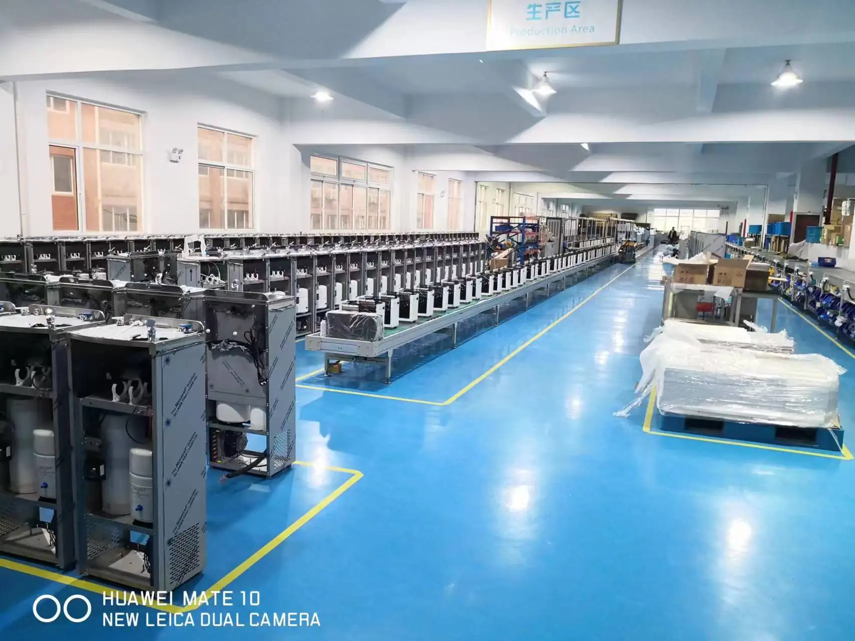 Vertical brushed  indoor water purifier  SS304  fountain water dispenser hot cold water commercial