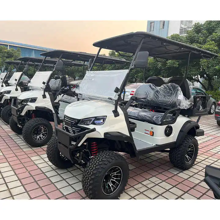 HKBG роскошный электрический 4-местный Гольф-кар Carrito De Golf coursing Car Off Road Club