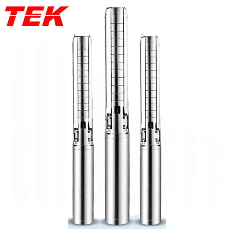 6TS30-8 6SJ30-8 6SP30-8 6QJ30-8 6-inch 30T 8-stage Multistage Stainless Steel Submersible Centrifugal Bore Deep Well Pump OEM