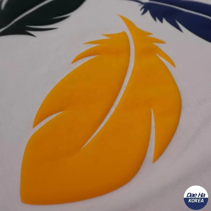 Guangyintong PU 3D Puff Vinyl iron on transfer paper printable htv  printable htv sheets printed htv viny