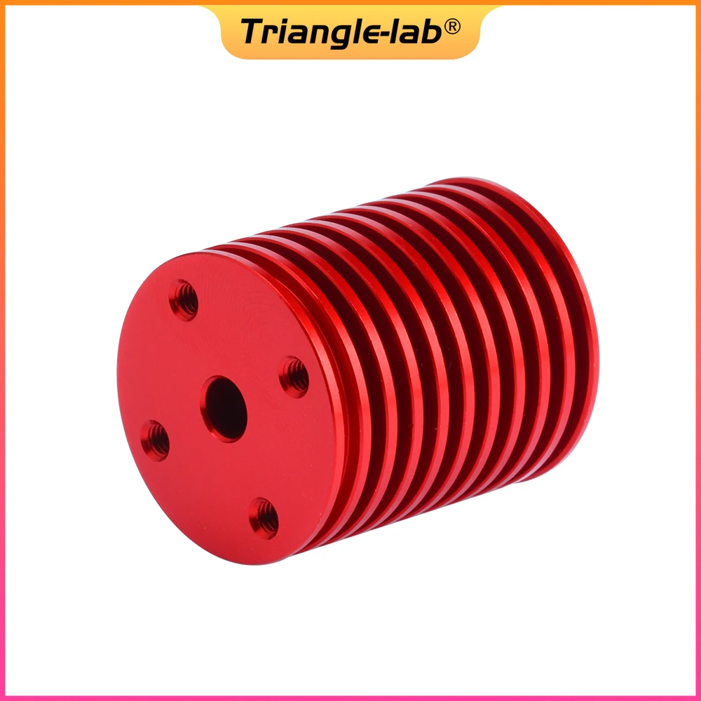 Trianglelab V6DM Heatsink Compatible with V6 heatbreak threaded M7x1mm V6 Heat block FOR VORON 3D Printer CHC Kit CHC Pro