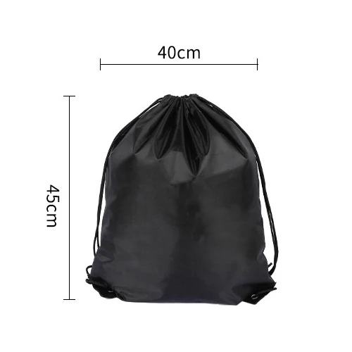 Drawstring Backpack Bags Bulk Back Pack Cinch Tote Sport Storage 210D Polyester Bag for Gym Traveling