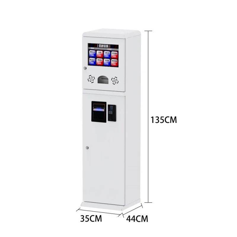 multifunction bill payment kiosk cash acceptor kiosk Small Interactive Information Ordering Kiosk For haircutting