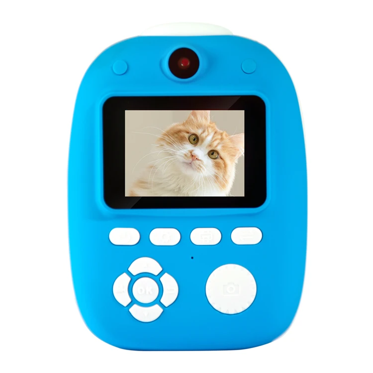 Детская Цифровая видеокамера 2,0 дюймовый экран мультяшная игрушка Водонепроницаемая детская камера